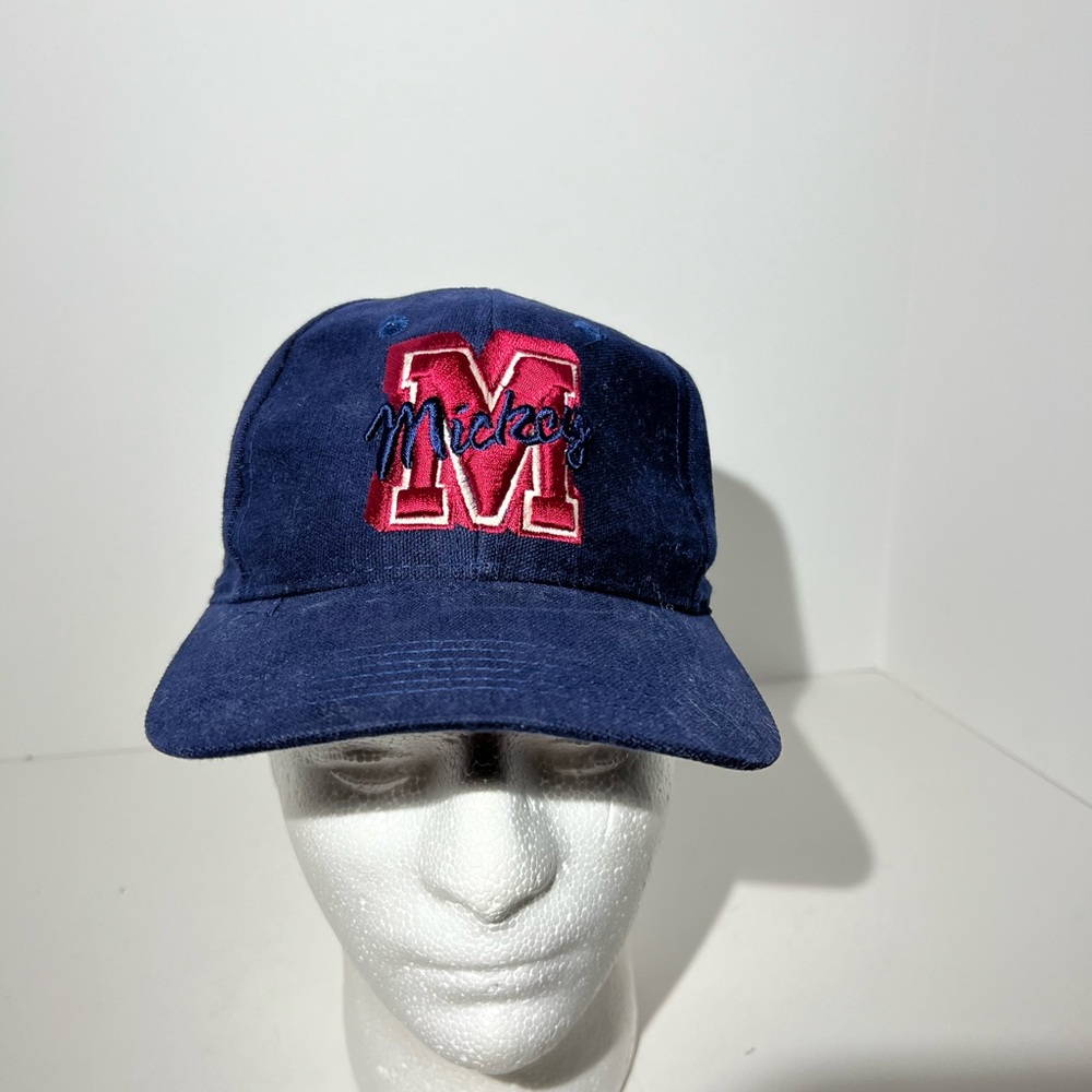Vintage, Mickey, Inc.,‎ Mickey Mouse, big M snapback hat